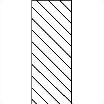 (image for) Diagonal Door Panel-L03736*